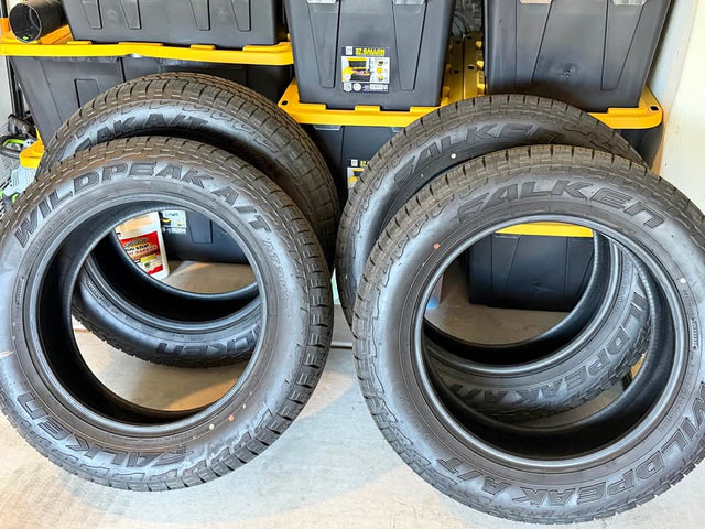 Set of 4 Falken Wildpeak A/T AT4W Tires 265/60R20 in Phoenix, AZ (photo 1)