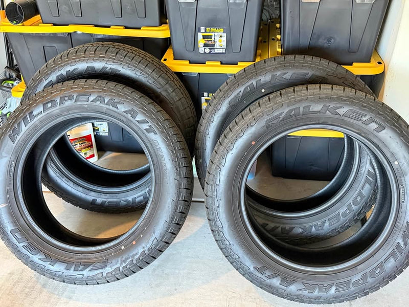 Set of 4 Falken Wildpeak A/T AT4W Tires 265/60R20 in Phoenix, AZ (photo 1) — photo 1