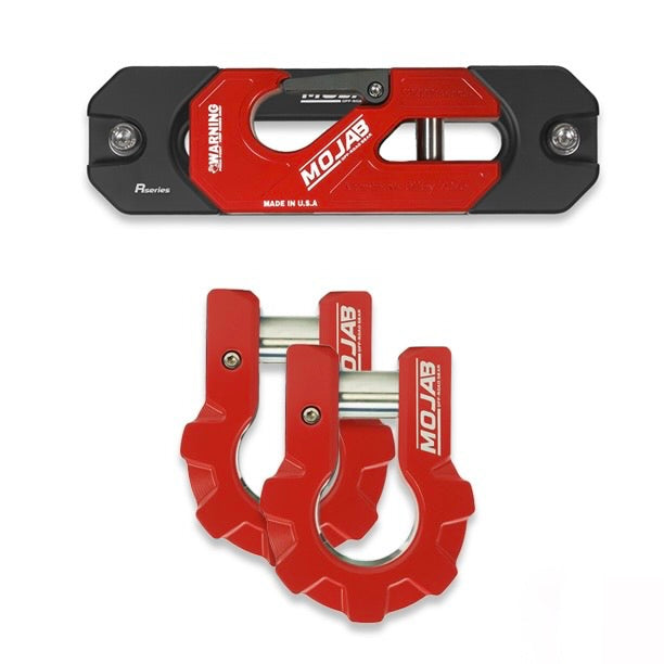 Color Matched Recessed Winch Shackle & Fairlead Kit + 3/4” Extreme Duty Aluminum Shackles (ceramic coated)lifetime warranty — photo 2