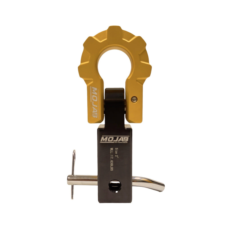 2'' Aluminum Hitch Receiver with Aluminum D-Shackle 9T-Ceramic coated (Lifetime Warranty) — photo 12