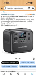 Brand New BLUETTI AC70 Portable Power Station