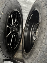 22” Fuel Rims on Nitto Tires, Size in a photo in Browns Mills, NJ (photo 3)