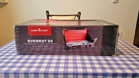New Camp Chef Everest 2x portable two burner stove