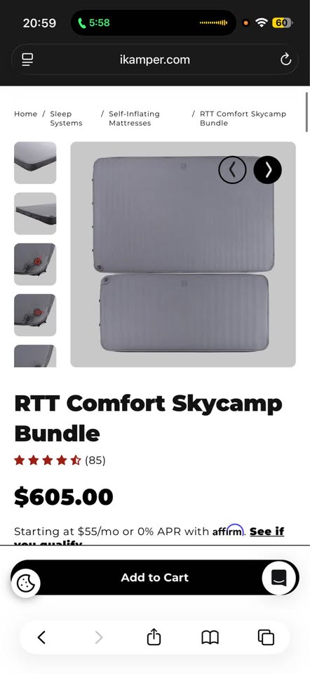 iKamper Skycamp 2.0 Rooftop Tent in San Diego, CA (photo 8) — photo 8