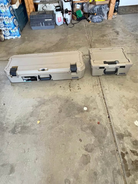 DECKED storage boxes