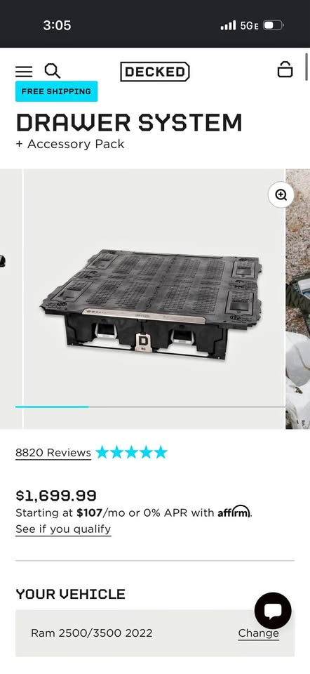 Decked bed system for 5th gen ram 2500-3500 in Layton, UT (photo 1)