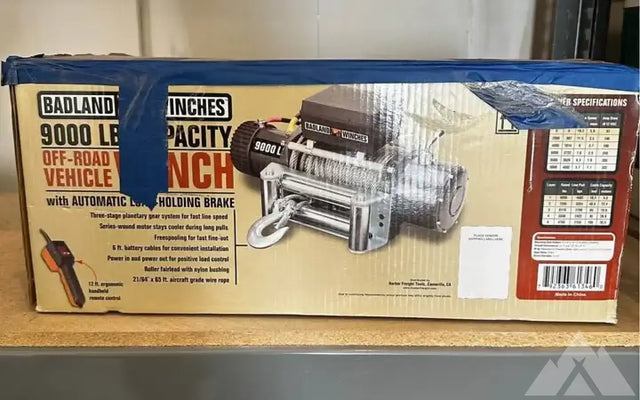 9000 lbs badlands winch — photo 2