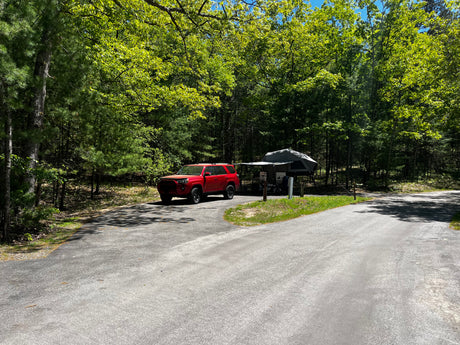 Towing the Patriot X3 behind a 5th-gen Toyota 4Runner on the road