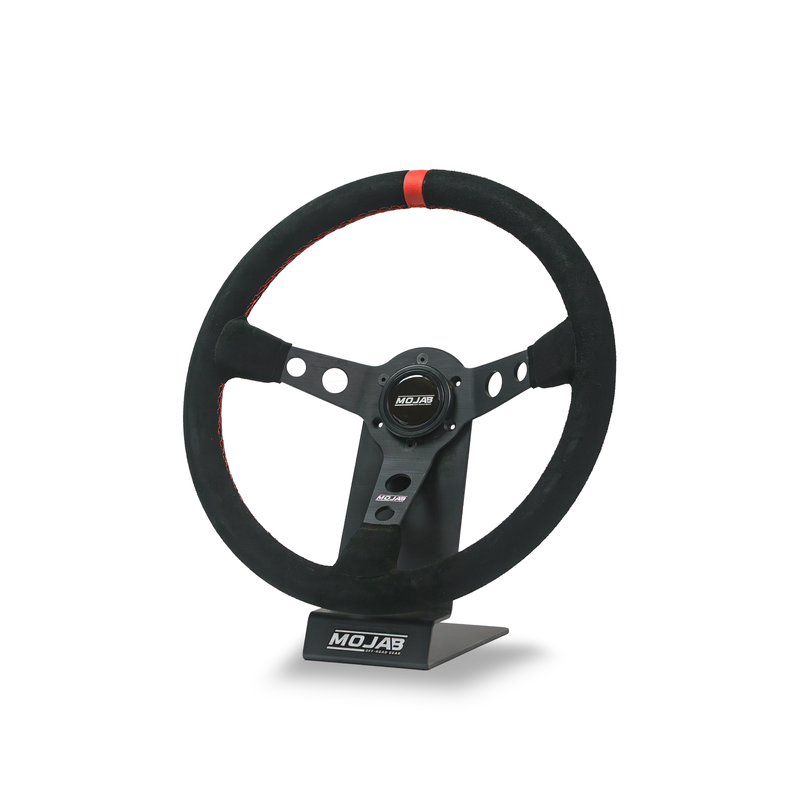 13.5''  MOJAB Deep Dish Steering Wheel Leather or Suede — photo 1