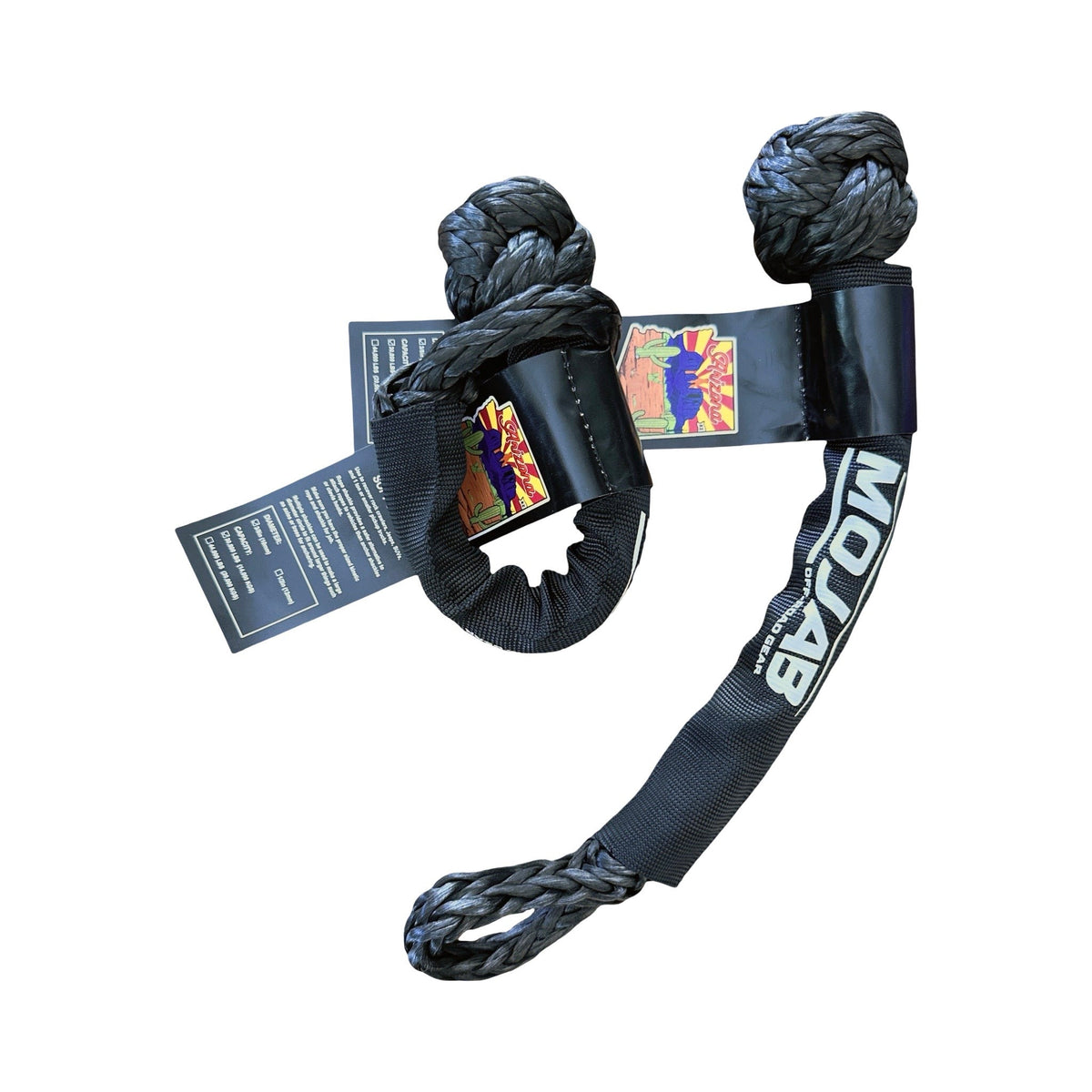 Soft Shackle 3/8’’ x 14’’ with sleeve and (Set of 2 Shackles) (Lifetime Warranty) — photo 1