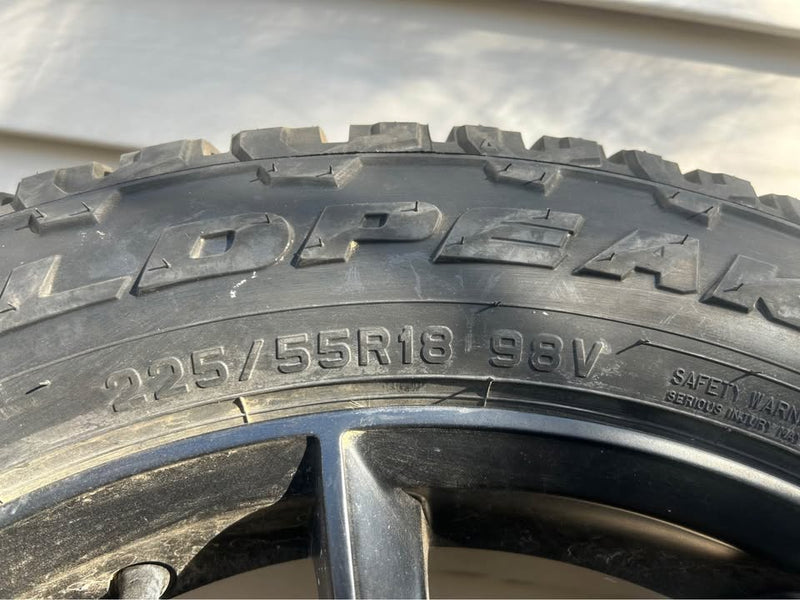 New WildPeak A/T Trail tire on new Platium Flux wheel in Reno, NV (photo 2) — photo 2