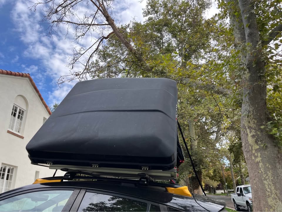 Skycamp Mini Rooftop Tent with THULE crossbars in Park City, UT (photo 9) — photo 9