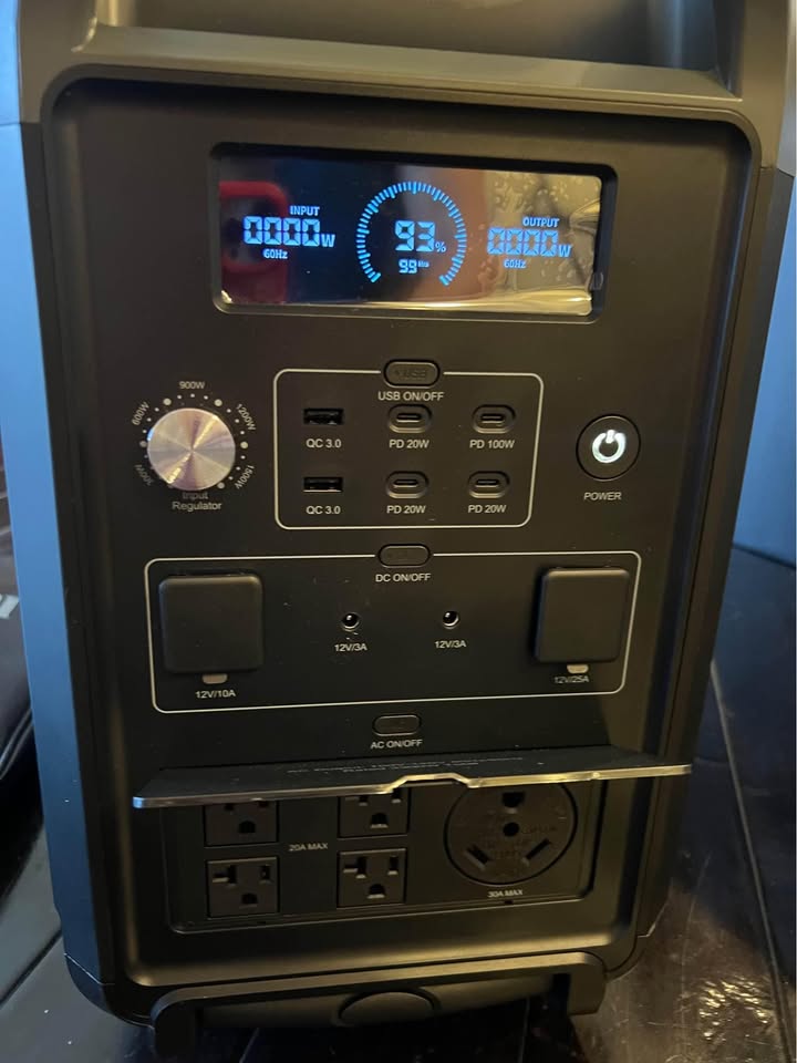 New in Box! FOSSiBOT Pro F3600 Portable Power Station – 3840Wh LiFePO4 Battery *Free Delivery* in Lemon Grove, CA (photo 3) — photo 3