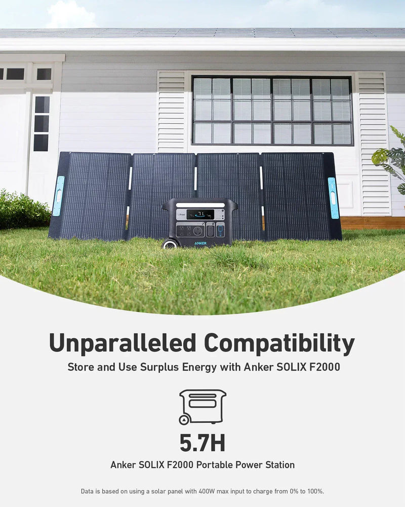 Anker SOLIX F3800 + Expansion Battery + 400W Portable Solar Panel — photo 15