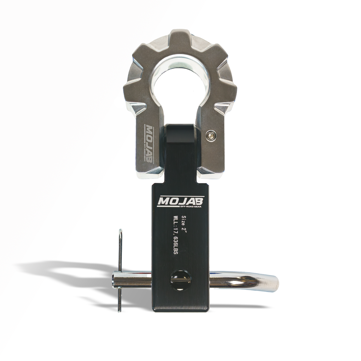 2'' Aluminum Hitch Receiver with Aluminum D-Shackle 9T-Ceramic coated (Lifetime Warranty) — photo 10
