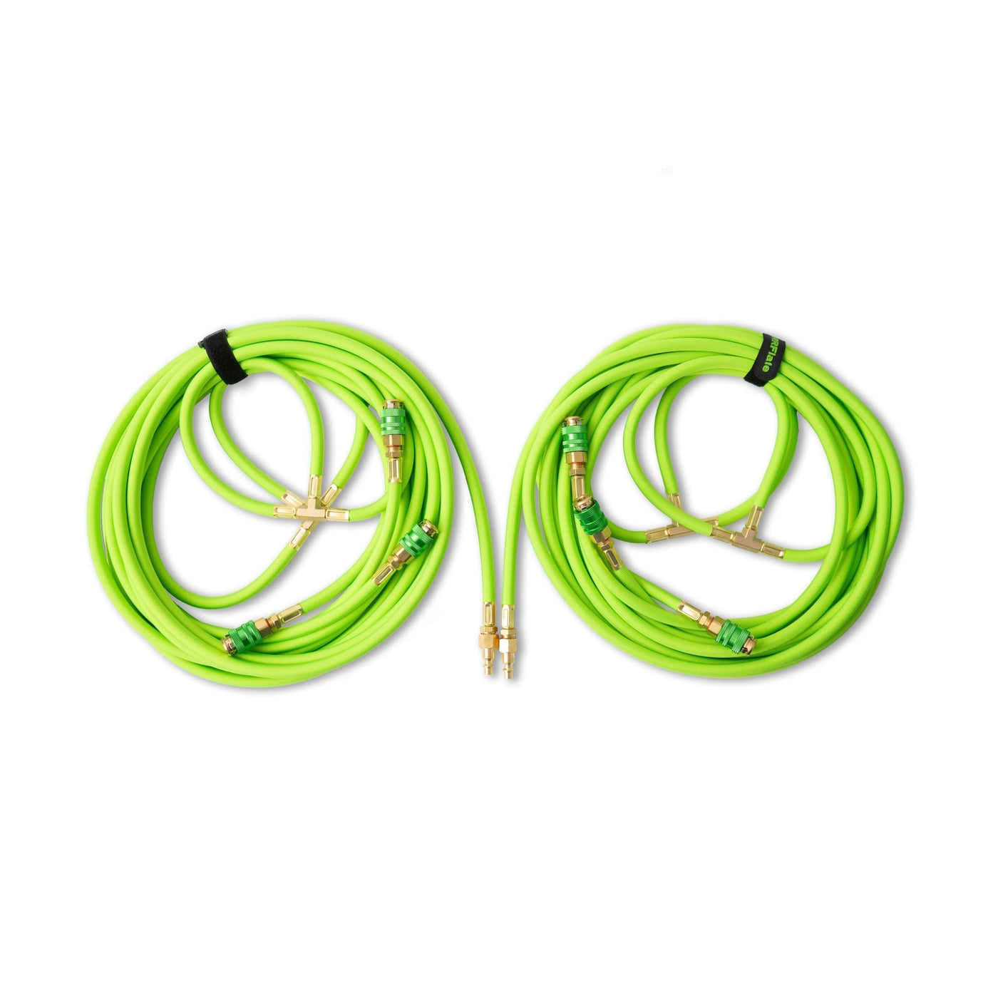 MORRFlate Braided Air Hub Mega Hoses (4-6 Tire, 200" wheelbase) — photo 2