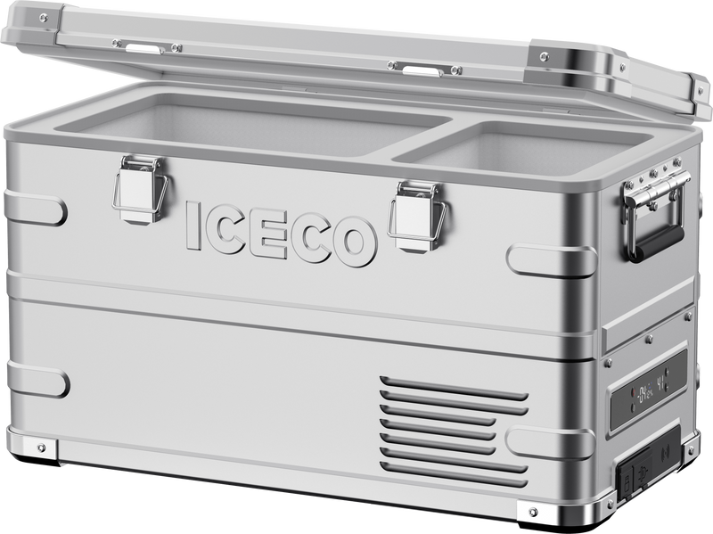 APL35 Dual Zone Aluminum Fridge refrigerator| ICECO | 35 LT — photo 2