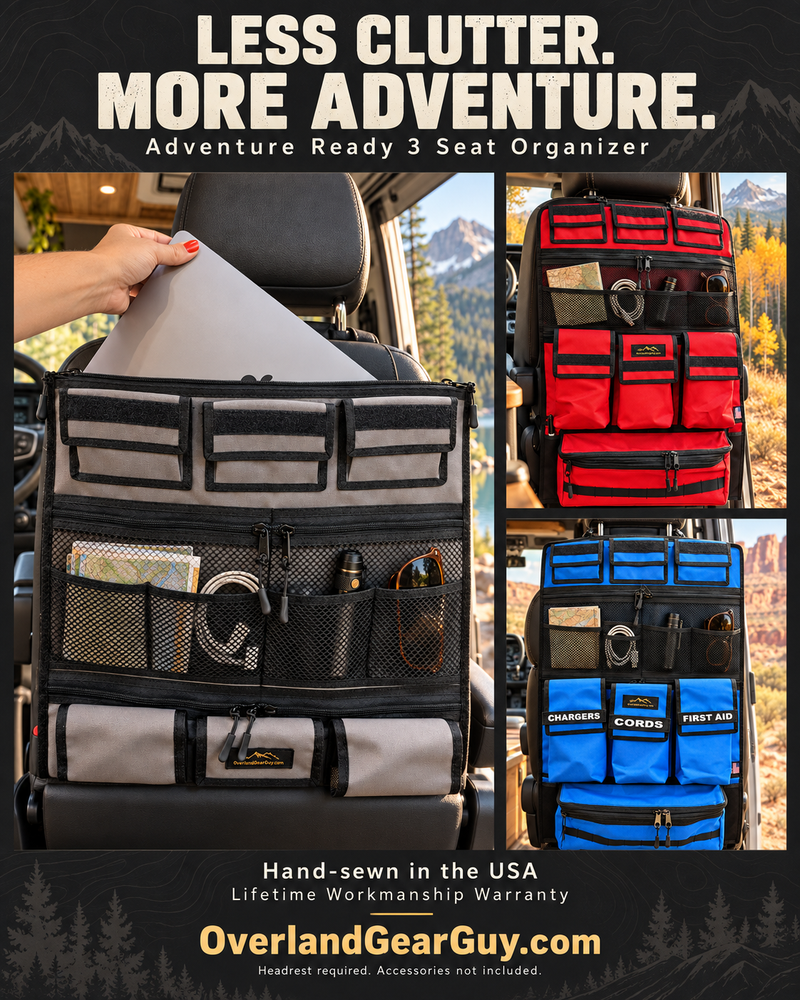 Adventure Ready 3 Seat Organizer — photo 1