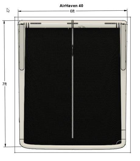 AirHaven 40 — Vehicle Shelter System for trucks and vans