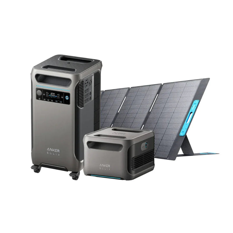 Anker SOLIX F3800 + Expansion Battery + 400W Portable Solar Panel — photo 1