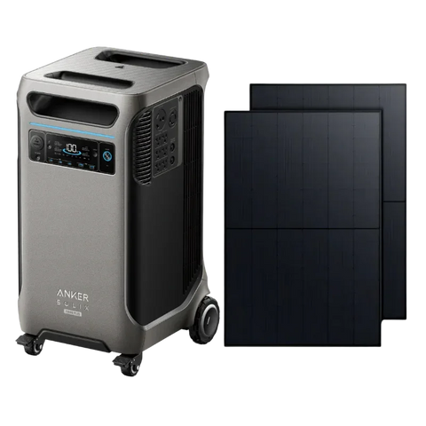 Anker SOLIX F3800 Plus Portable Power Station + 440W Rigid Solar Panel