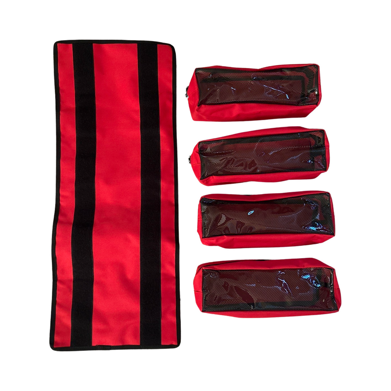 Medium Canvas Tool organizer bag with removeable pouches — photo 5