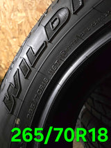 265/70/18 Tires Falken WildPeak A/T3W A x3 Matching Tires in Renton, WA (photo 4)