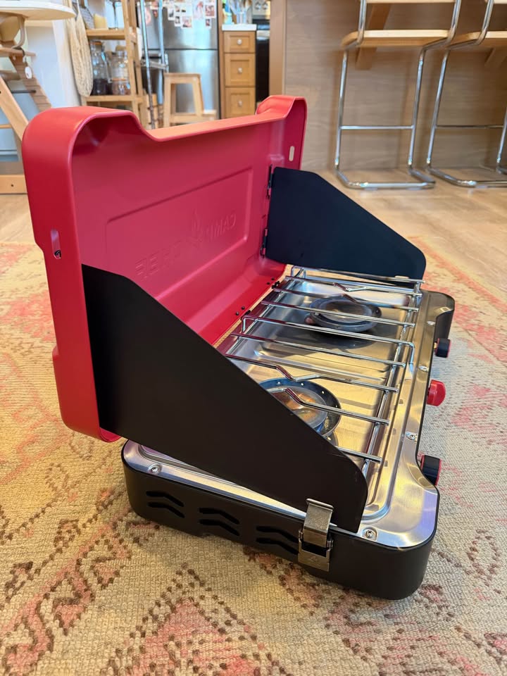 Camp Chef Everest 2x Burner Stove w/ carrying case in San Diego, CA (photo 9) — photo 9
