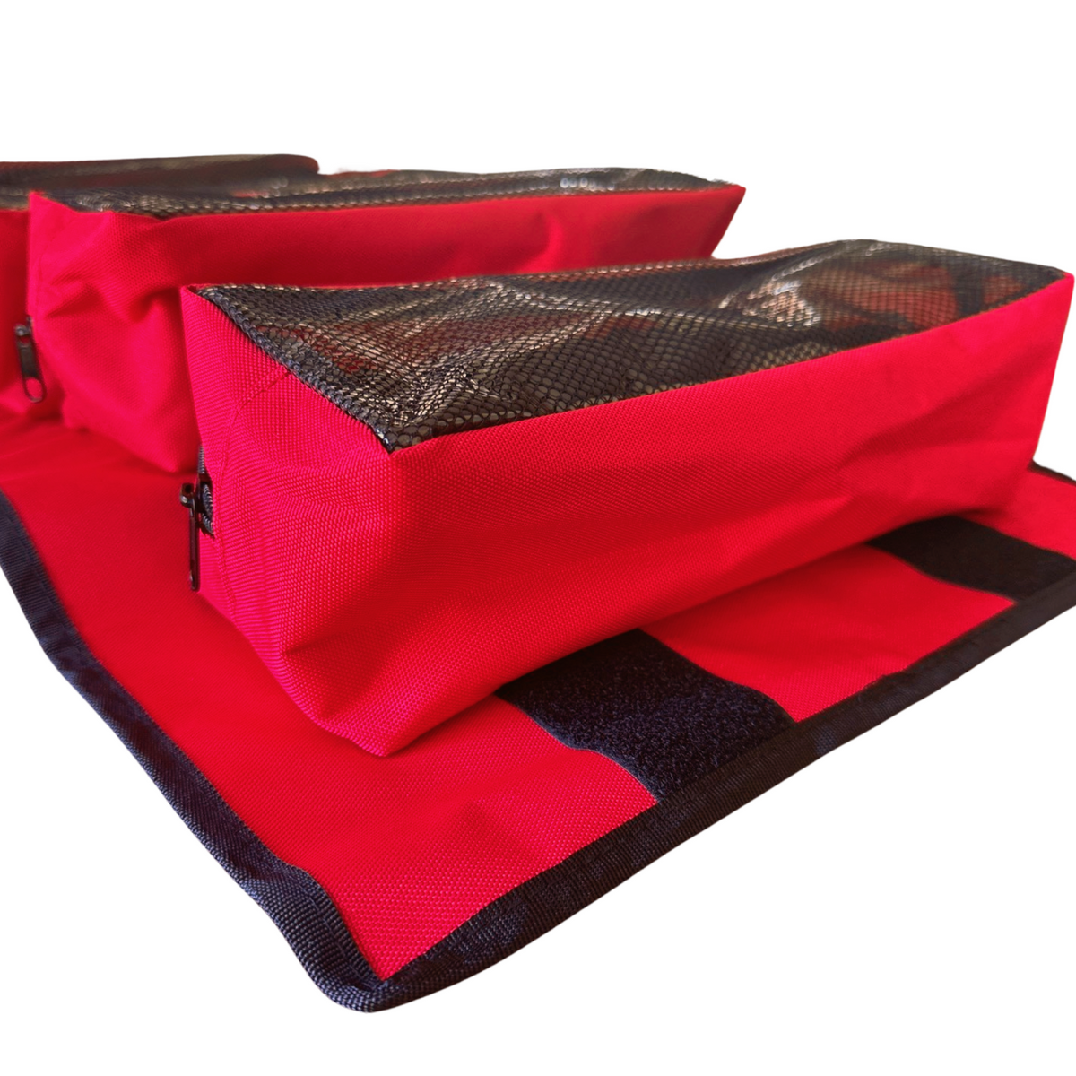 Large Canvas Tool organizer bag with 5 removeable pouches — photo 5