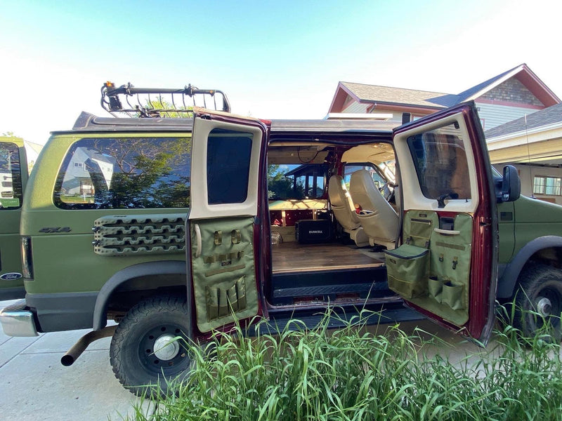 Ford Econoline Barn Door Panel Organizer — photo 8