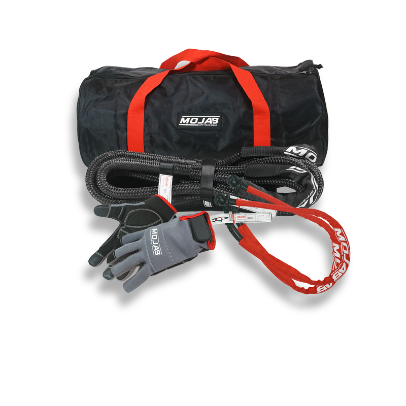 UTV/ATV Essential Recovery Kit ( 4 items + 3 storage bags+ 1 Velcro tape) *Lifetime Warranty — photo 1