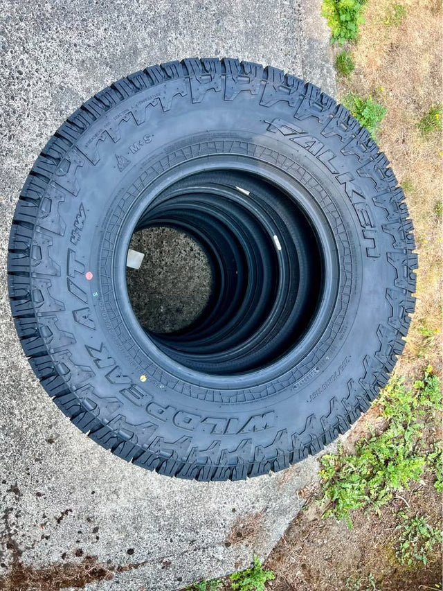 Four(4) Brand New Falken Wildpeak A/T4W All Terrain 265/75R16 116T Tires — photo 3