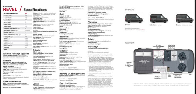 2025 Winnebago Revel bmb44e (bucket seats) — photo 3