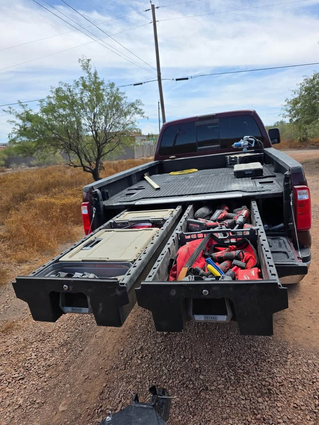 DECKED Drawer Storage System for Truck 6 1/2 or 8 foot bed + New Spare Parts — photo 2