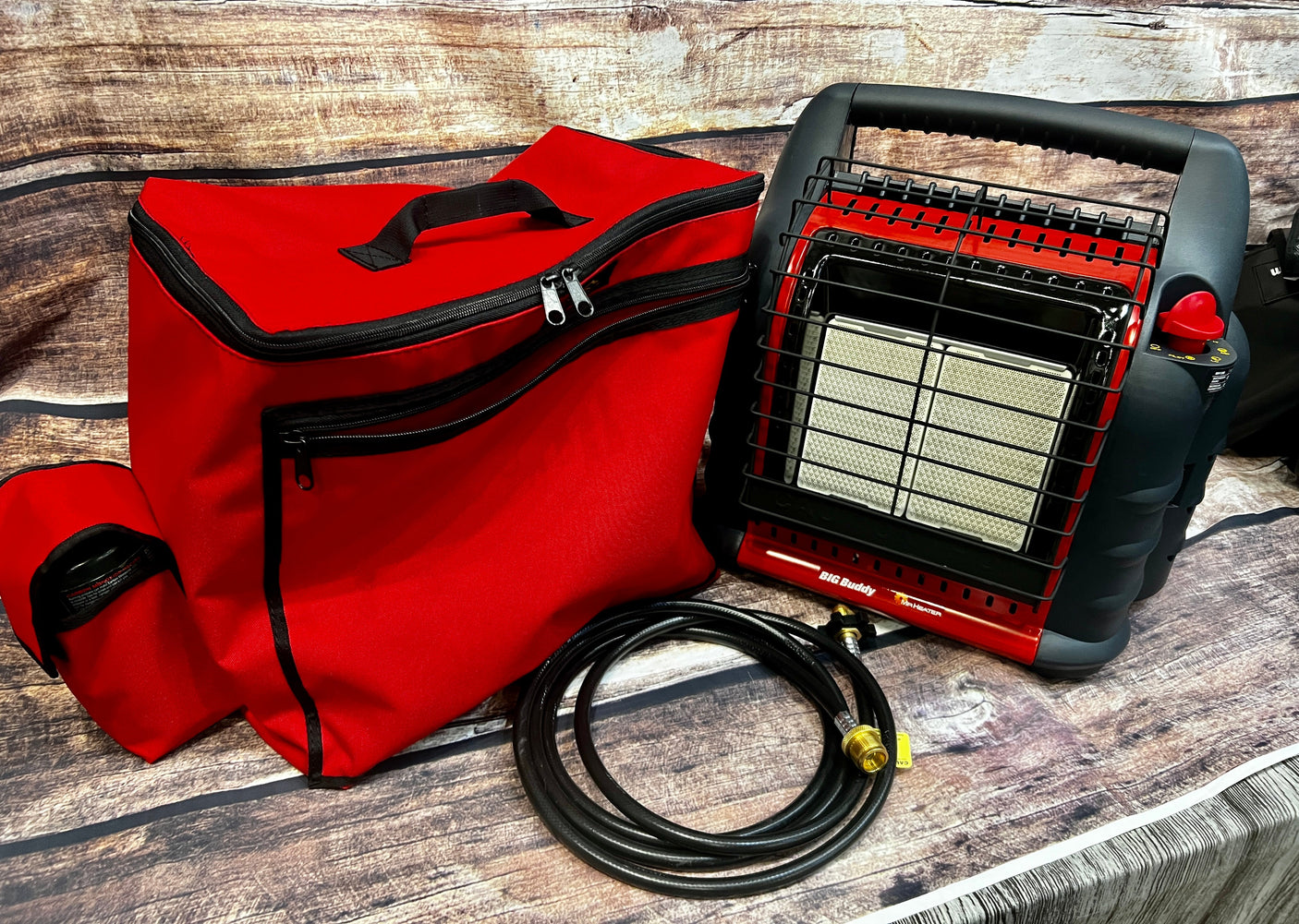 BIG Buddy Heater Bag  w/bottle pouches — Overland Gear Guy (photo 7)