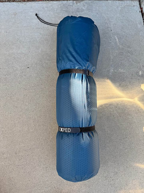 EXPED DeepSleep Mat 7.5 MW self inflating blue