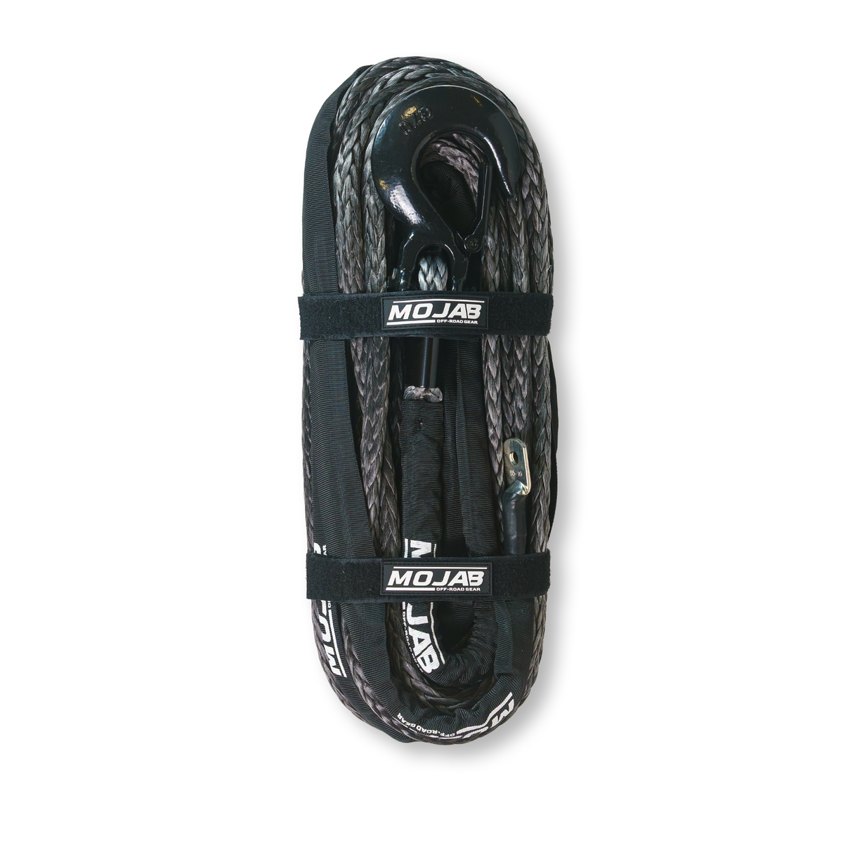 1/2'' x 78' Synthetic Winch Rope with Removable Forged Winch Hook — photo 3