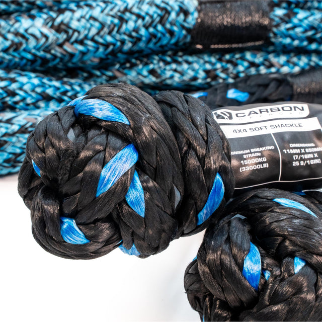 4x4 Vehicle Recovery Rope and Soft Shackle Combo — photo 2