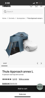 Thule Tepui Rooftop Tent with Annex in Boise, ID (photo 4)