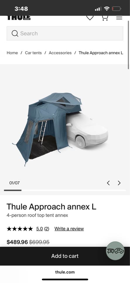 Thule Tepui Rooftop Tent with Annex in Boise, ID (photo 4) — photo 4