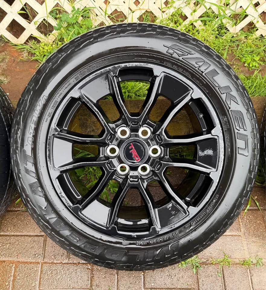 Toyota TRD Wheels w/ Falken Wildpeak A/T 265/60R20 Tires in Encinitas, CA (photo 5) — photo 5