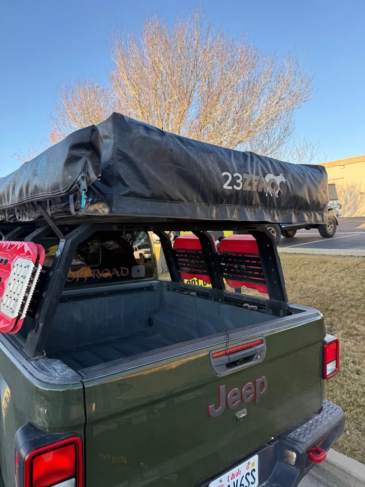 23ZERO Rooftop Tent, bed rack, awning, Rotopax, traction boards full setup ready to roll in Tooele, UT (photo 4) — photo 4