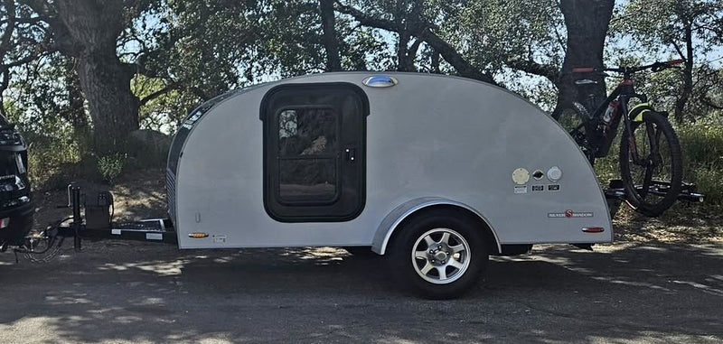 2014 Little Guy Silver Shadow 5 x 10 Teardrop Trailer — photo 1