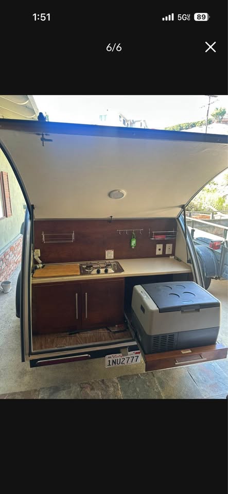 2017 Teardrop Camper w/ Outdoor Kitchen & AC — photo 3