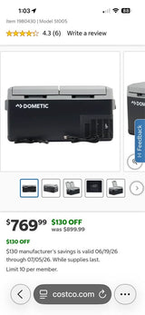 Dometic CFF50LPDZ Portable Fridge & Freezer packs dual-zone cooling into a sleek, low-profile design in Oxnard, CA (photo 2)