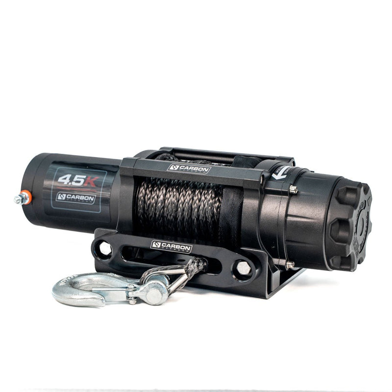 Carbon 4.5k 4500lb ATV/Trailer Winch — photo 3