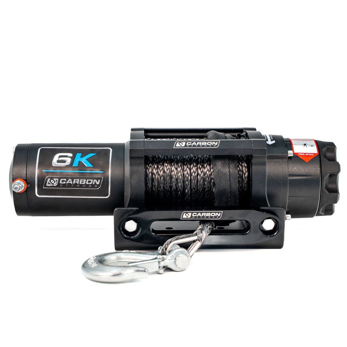 Carbon Offroad 6000lb ATV/Small 4X4 Winch