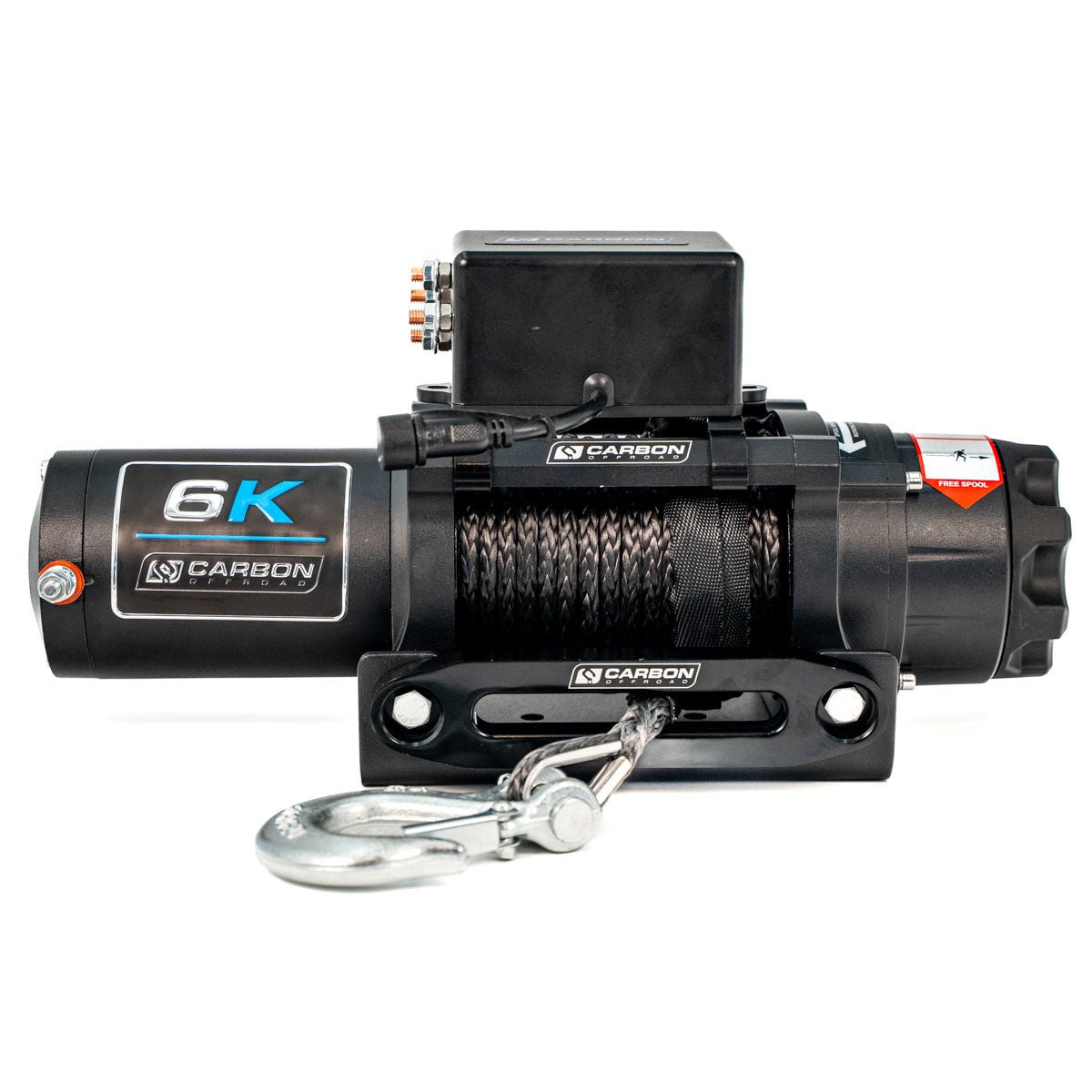 Carbon Offroad 6000lb ATV/Small 4X4 Winch — photo 4