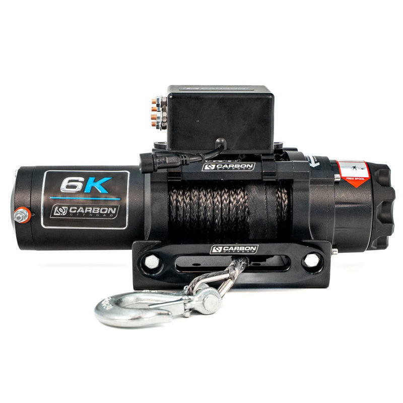 Carbon Offroad 6000lb ATV/Small 4X4 Winch — photo 4