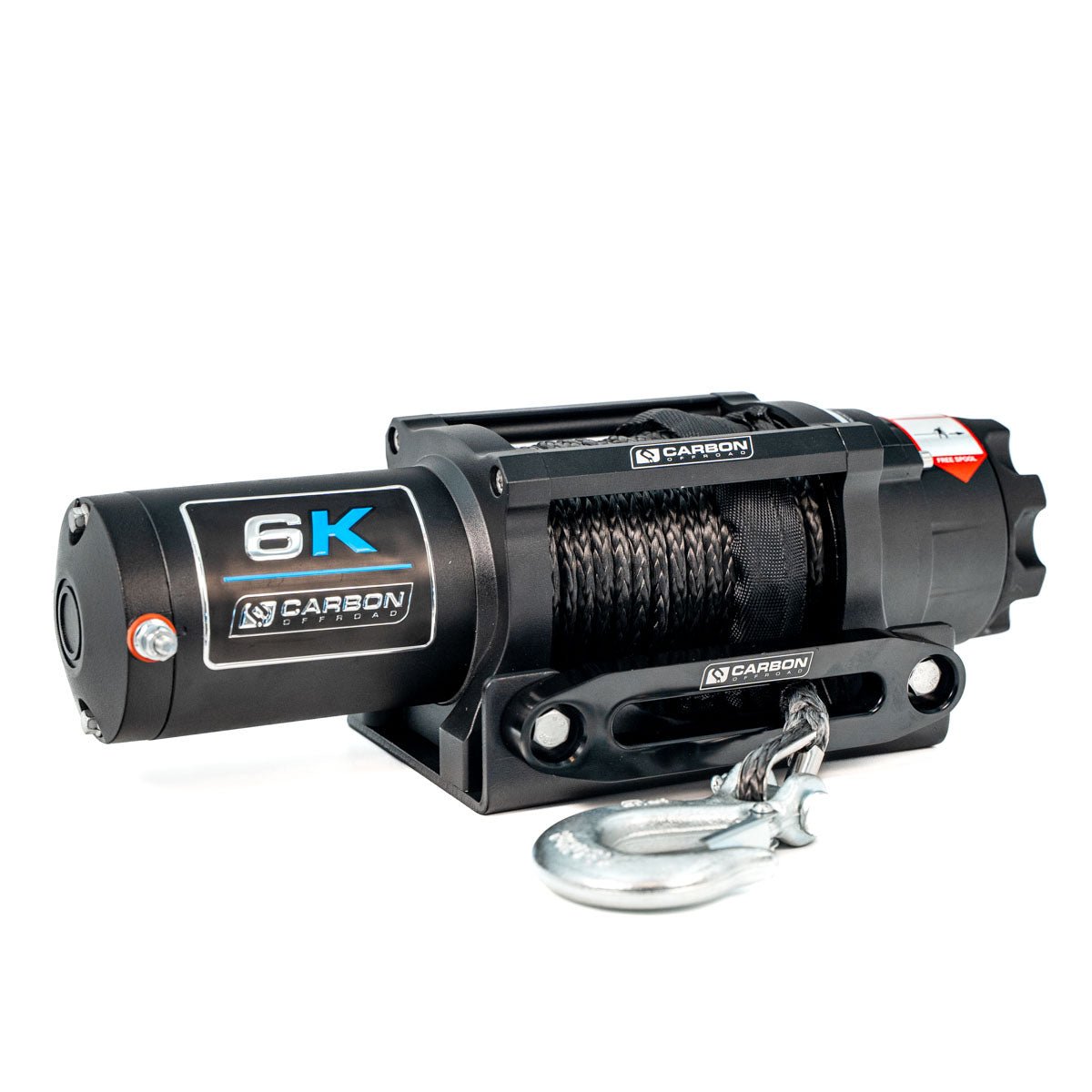 Carbon Offroad 6000lb ATV/Small 4X4 Winch — photo 2